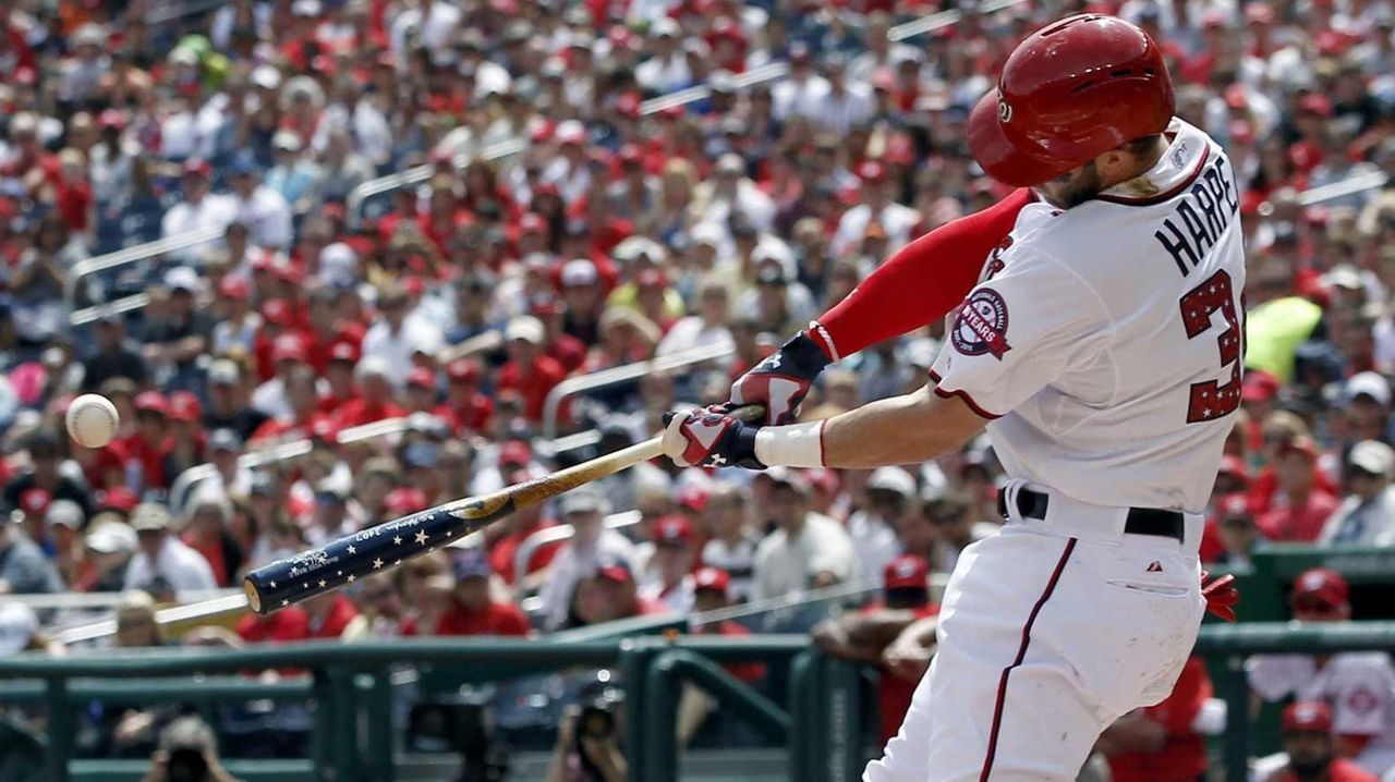 FULL] Bryce Harper couldn't be 'more fortunate' to have his dad pitch to  him in Derby win