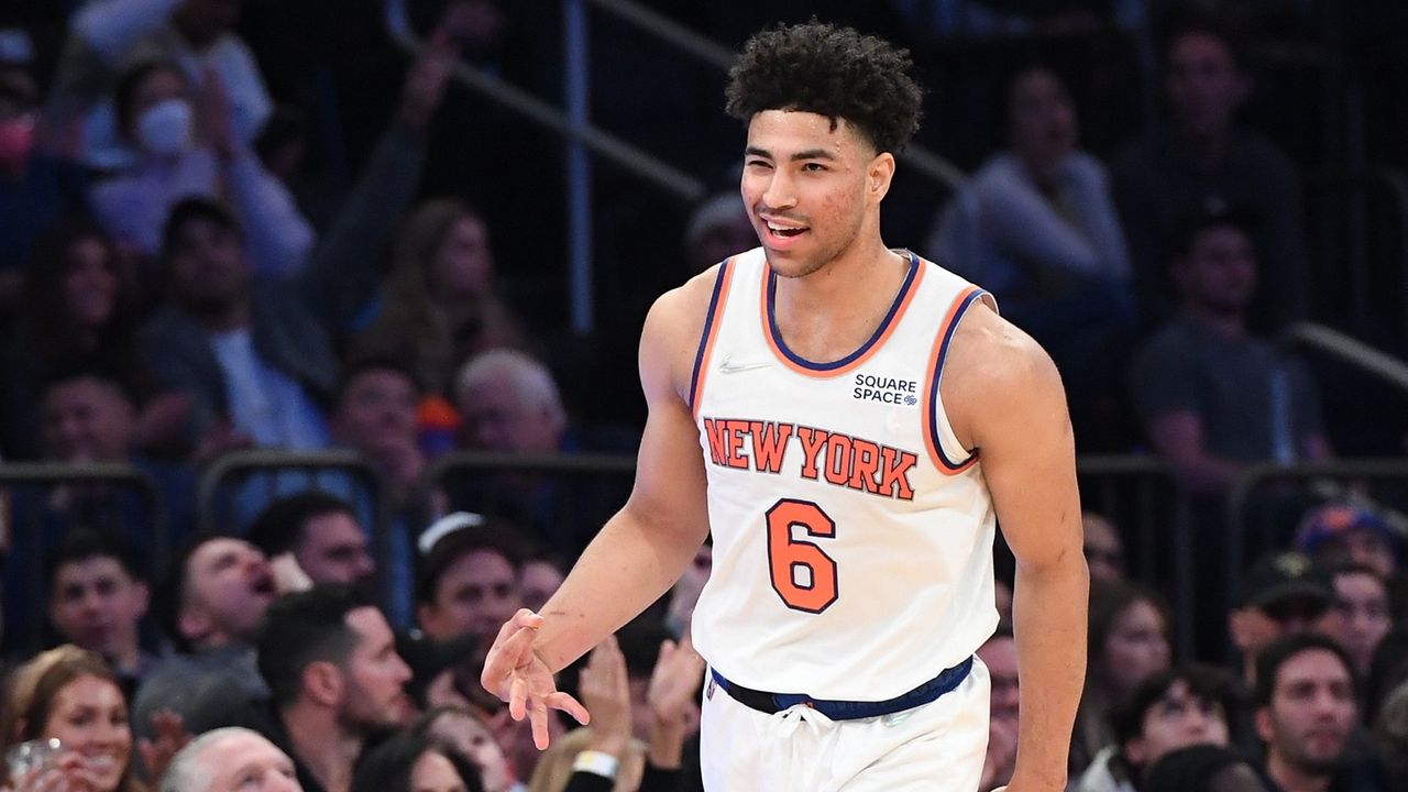 Knicks' Quentin Grimes cleared to play for first time this season - Newsday