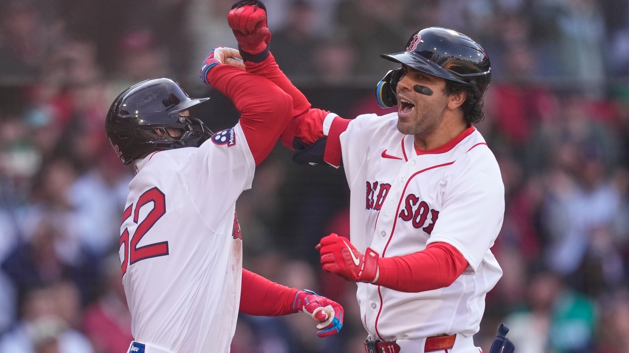 Marcelo Mayer, Willson Contreras homer, Red Sox snap 5-game losing ...