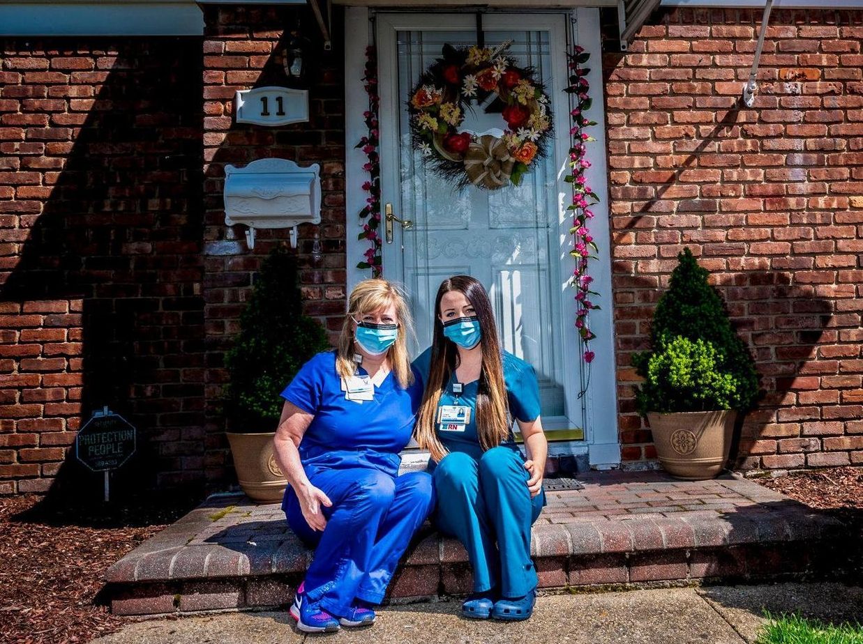 Mothers and daughters working together on the front lines