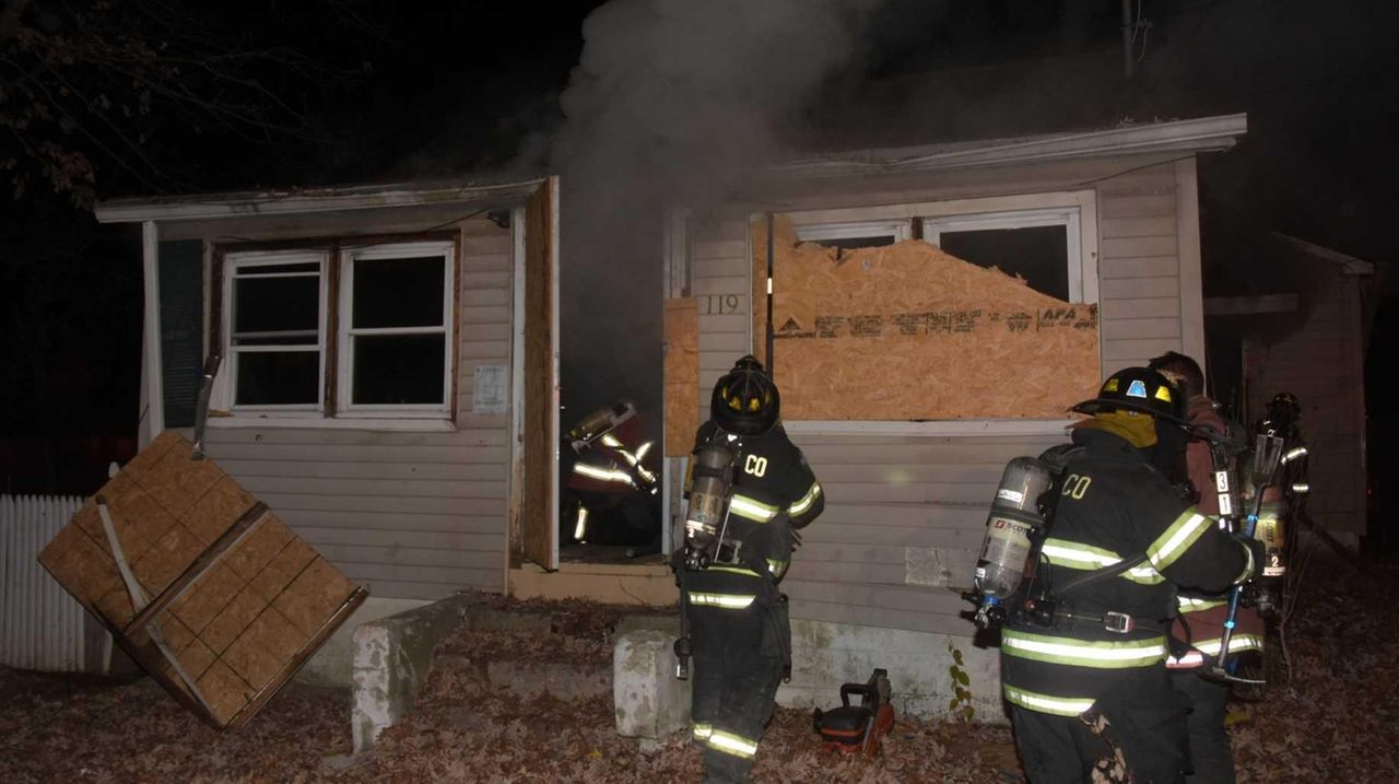 Police Person found dead after Wyandanch house fire Newsday