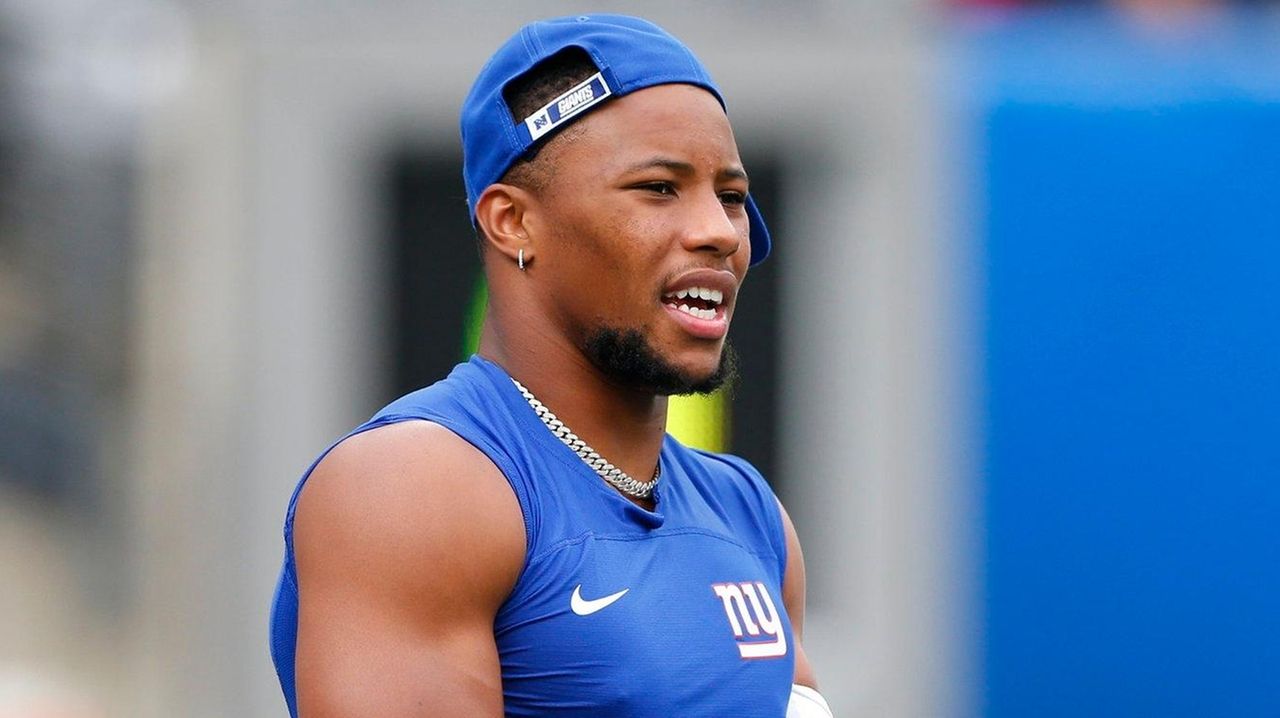 Joe Judge 'very encouraged' by Saquon Barkley's return to practice