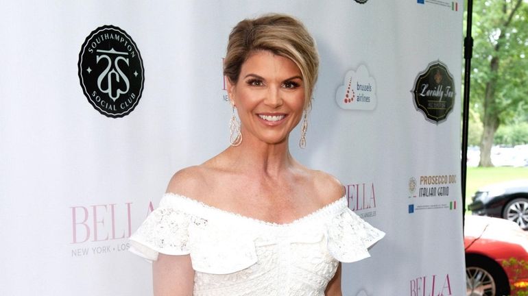 Hauppauge-raised Lori Loughlin hosts the Bella magazine white party in Southampton on...