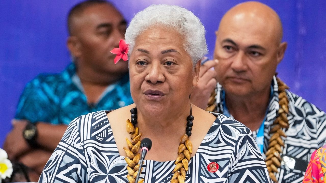 Samoa votes in an election that will decide the fate of its first woman leader