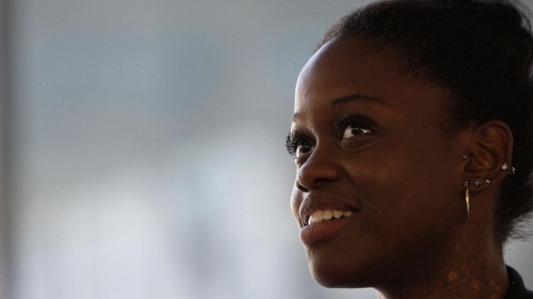 This Monday July 9, 2012 photo shows dancer Michaela DePrince...