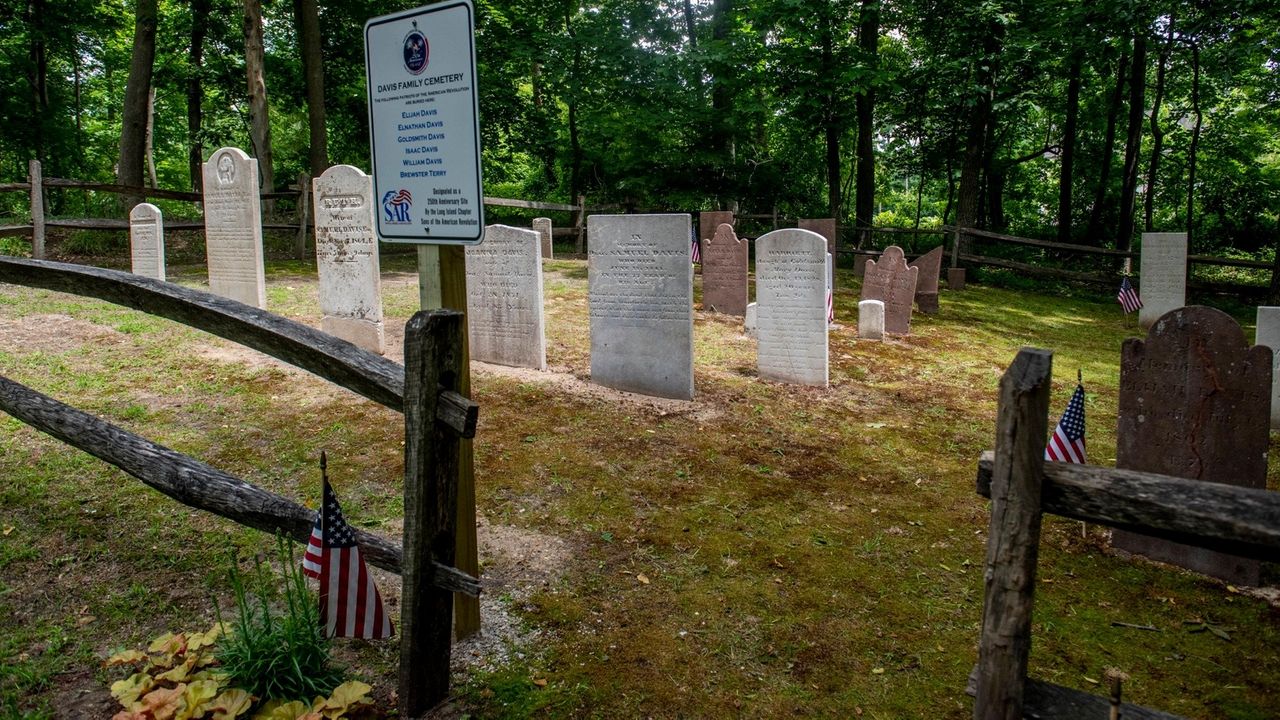 Cemetery cleanup exhumes ancient grime from Long Island gravestones