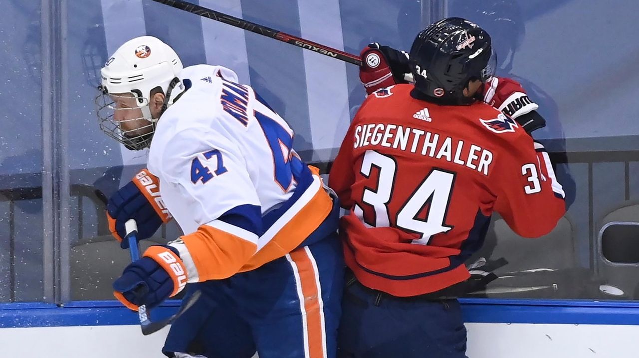 Leo Komarov has been putting on the hits for the Islanders Newsday