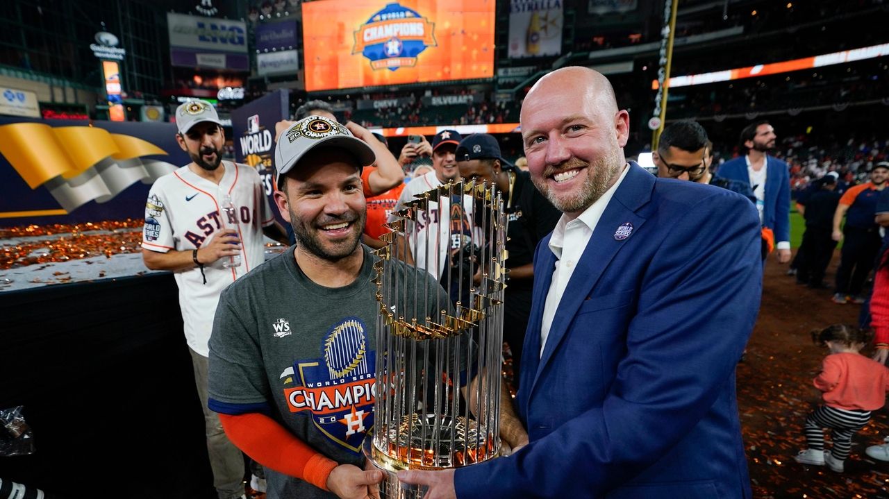 James Click out as Houston Astros GM 6 days after winning World Series