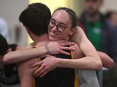 Cousins Aislinn and Ian Frazer qualify for indoor track and field state championships