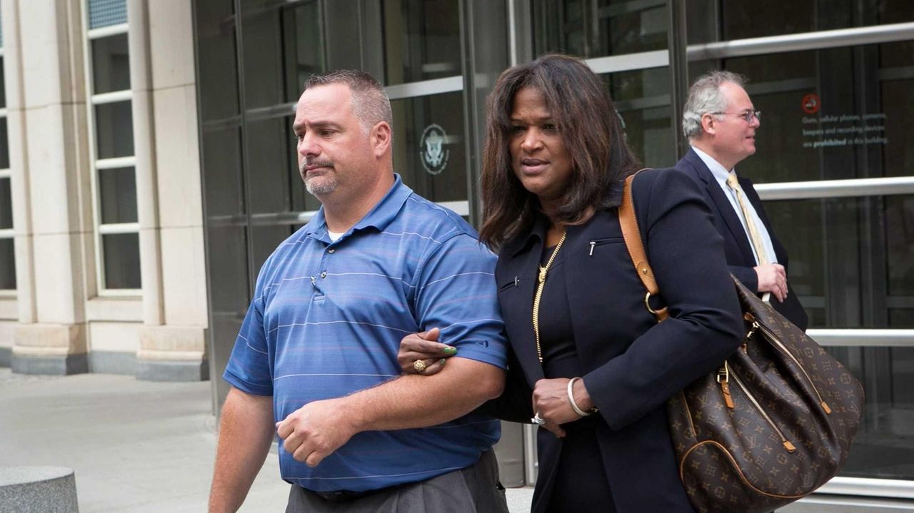 Cop's widow: Wilson left family 'broken and scarred' - Newsday