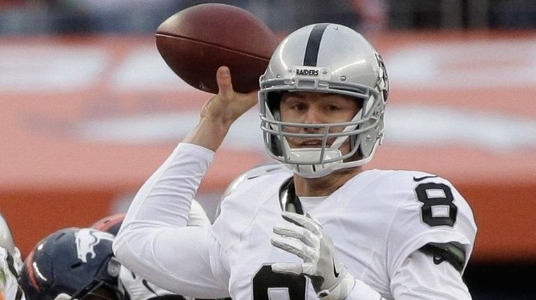 Raiders QB Cook to start wild-card game vs. Texans