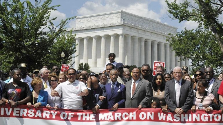 Rep John Lewis, Rev Al Sharpton, Nancy Pelosi and others...