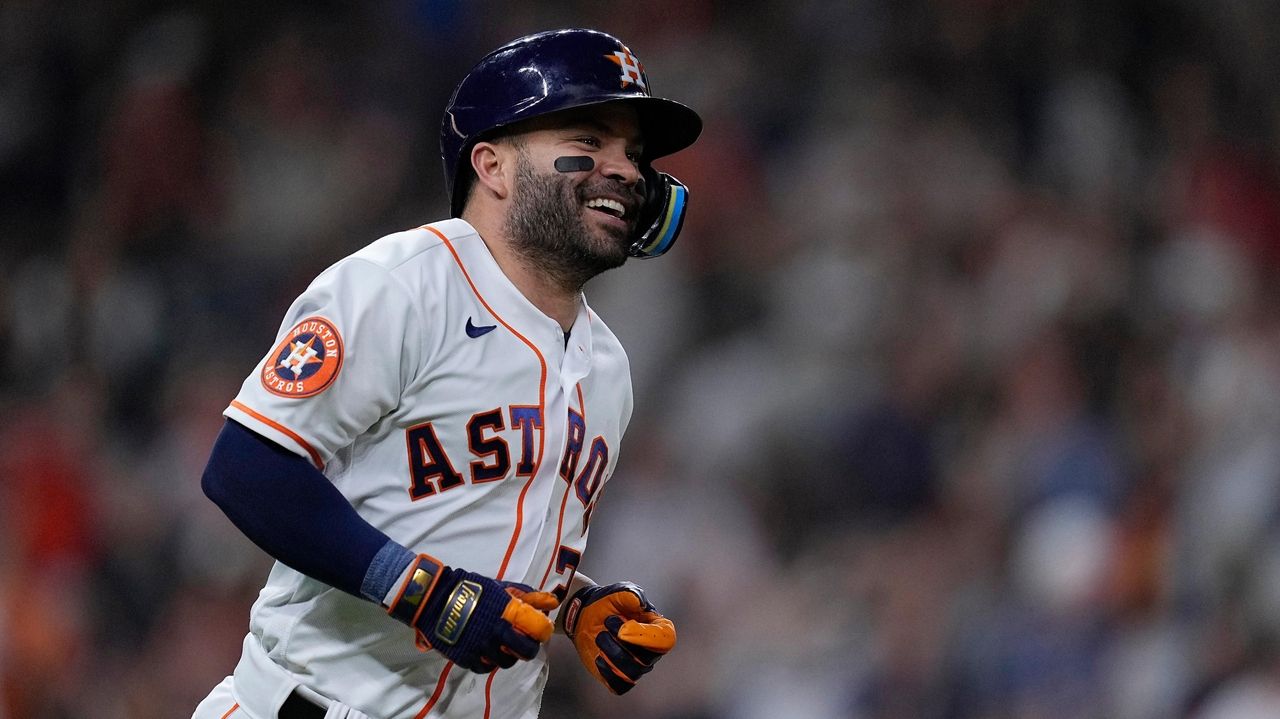 Jose Altuve back in lineup as Astros take on A's