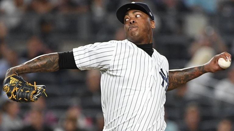 Aroldis Chapman traded to Cubs in blockbuster deal with Yankees