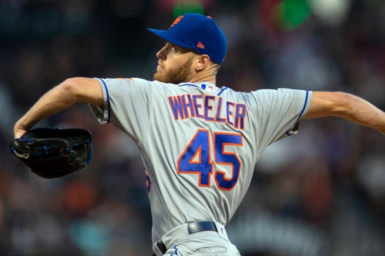 Mets starter Zack Wheeler gave up only one run in...