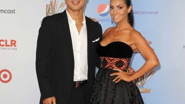 Mario Lopez and Courtney Mazza arrives at the 2011 NCLR...