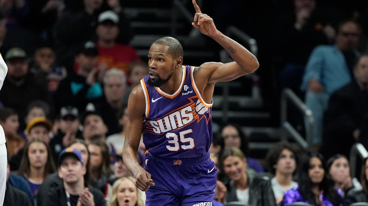 Kevin Durant Scores 40 Points, Suns Hold Off Pacers 117-110 For 5th ...