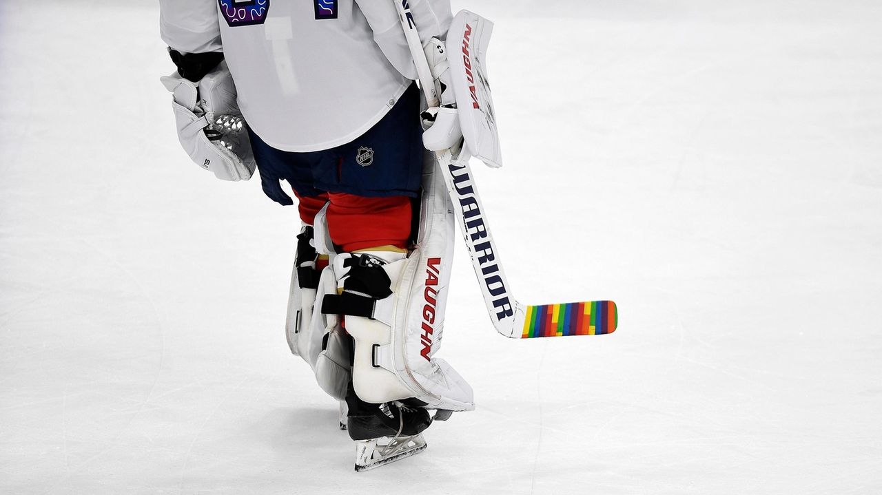 Sports media throw a tantrum over hockey player's pride night