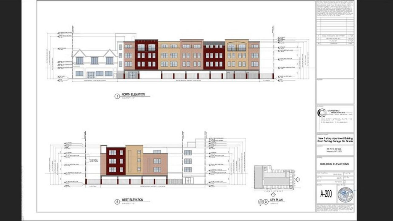 Tax breaks for planned transit-oriented housing near the Mineola LIRR