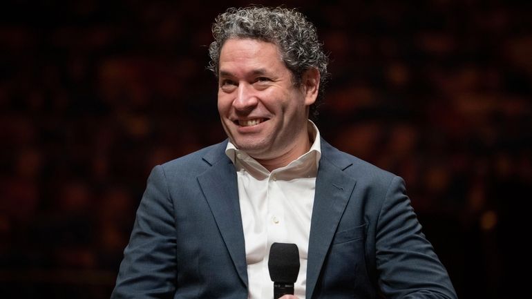 Gustavo Dudamel is introduced as the New York Philharmonic's 27th...