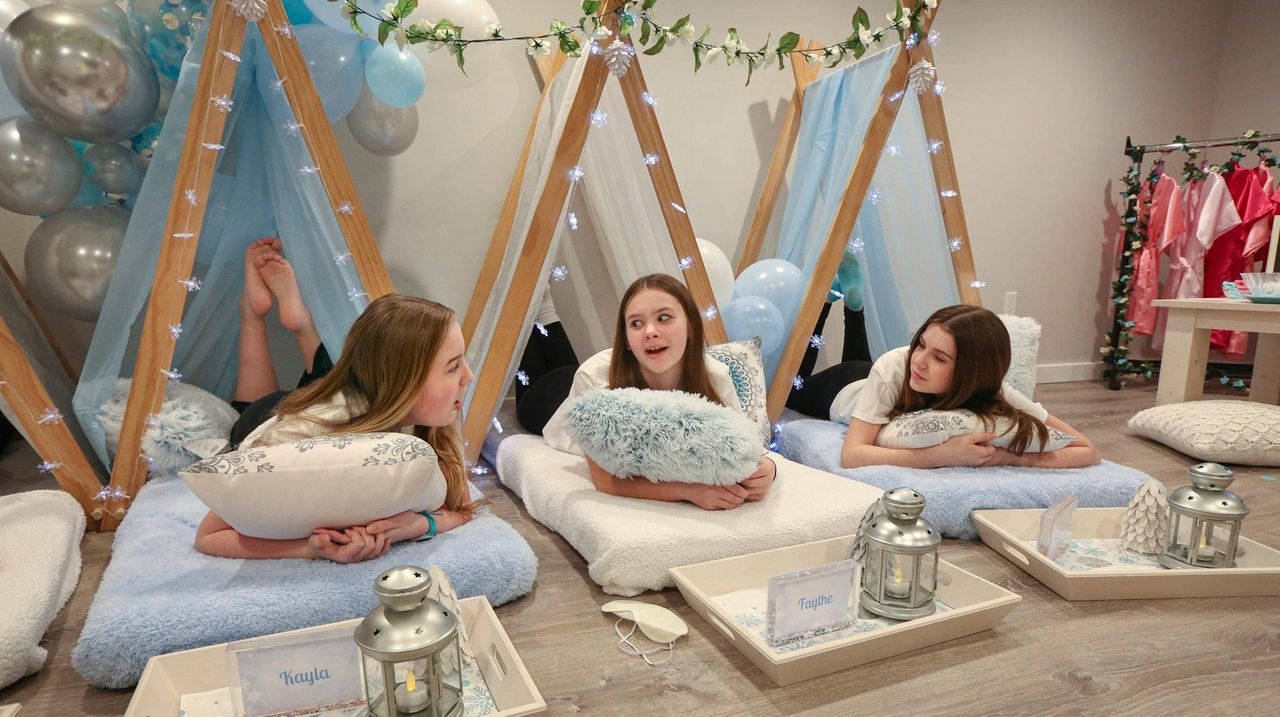 Long Island kids sleepovers get a major upgrade with glampover tents pic