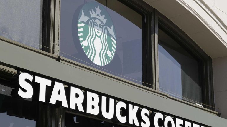 A Starbucks Coffee store on the Embarcadero in San Francisco....