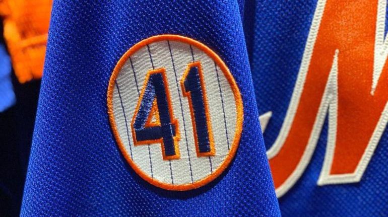 TOM SEAVER 41 PATCH Mets #41 Memorial Patch Baseball Jersey patch CITI  FIELD 41