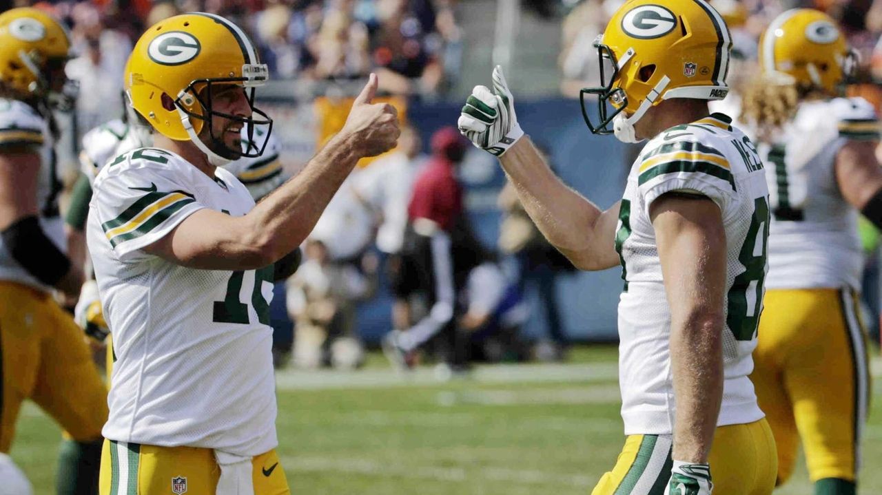 Seven times Green Bay Packers QB Aaron Rodgers thwarted the Bears