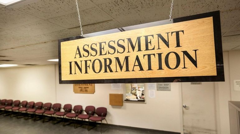 The Nassau County Department of Assessment in Mineola is shown...