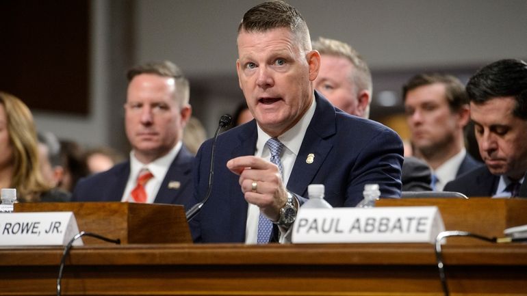 U.S. Secret Service Acting Director Ronald Rowe, testifies during a...