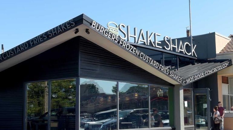 The newest Shake Shack in the Lake Success Shopping Center...