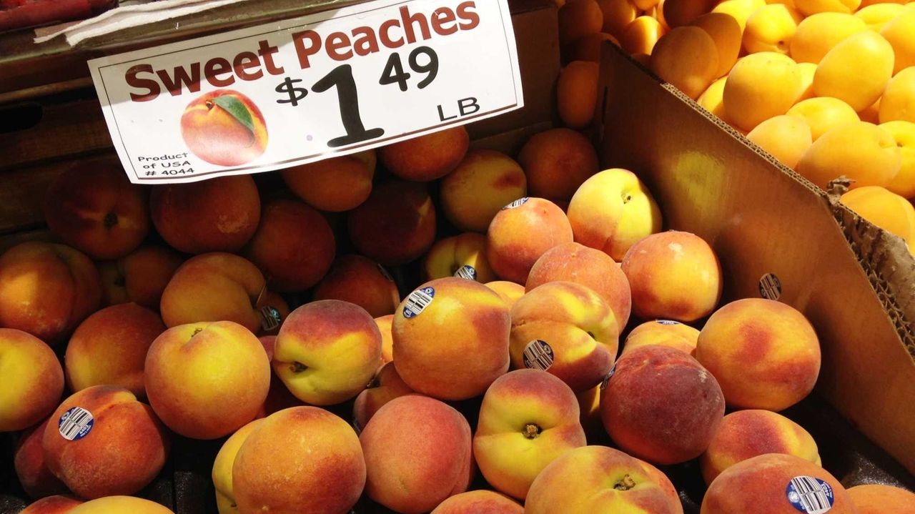 These peaches are peachy Newsday