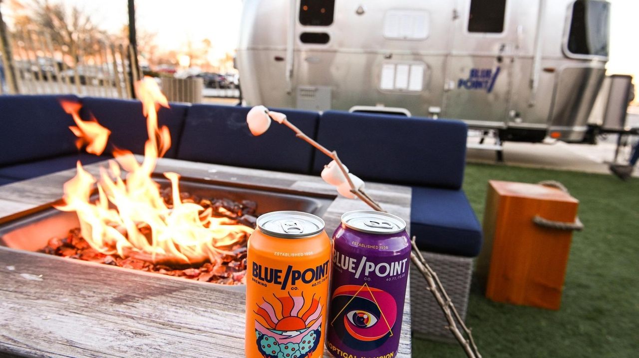 Popup campsite opens at Blue Point Brewing Company Newsday
