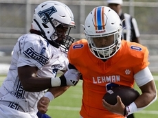 Adonis Pridgen has two INTs, including a pick-6 in Lehamn's PSAL qin over John Adams