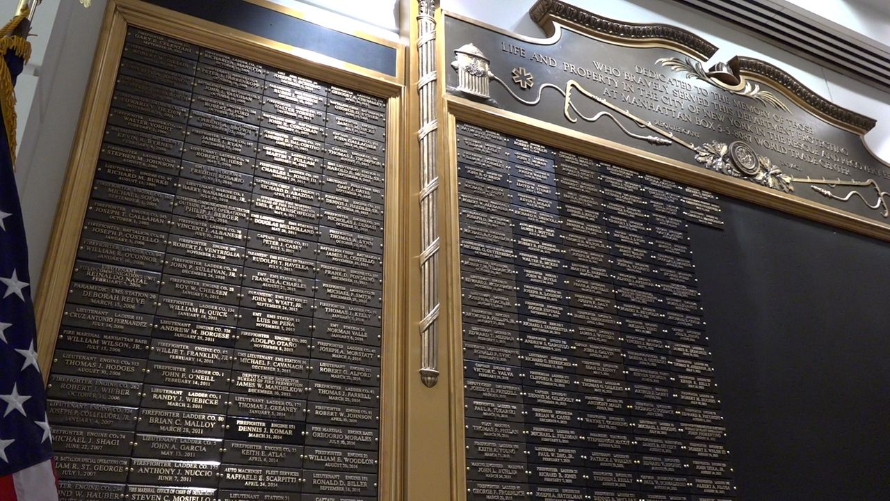 9/11 memorial wall adds firefighters, including 9 from LI - Newsday