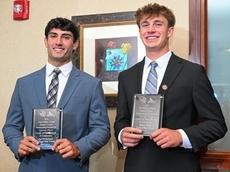 Seaford's Brian Falk, Wantagh's Joe Nicholson winners of Tom Flatley Award