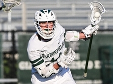 Chris Prainito has 6 goals and 4 assists to lead Harborfields to victory