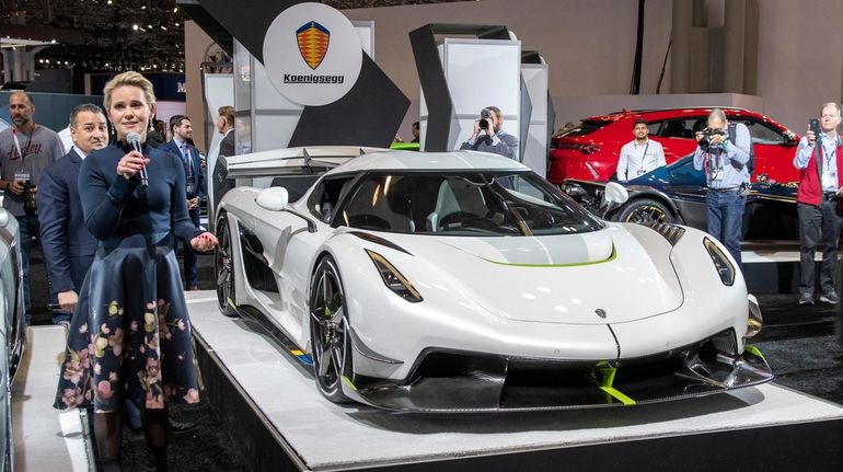 Halldora Koenigsegg, Chief Operating Officer of Koenigsegg at the New...