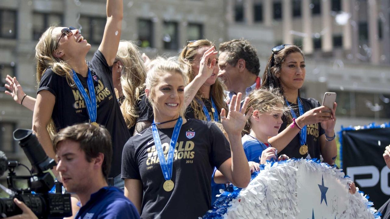 U.S. Women's Soccer Ticker Tape Parade Photos