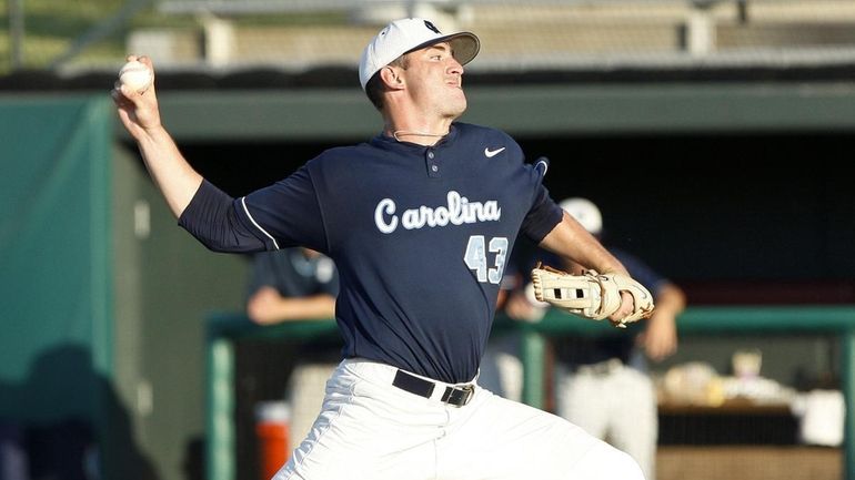 North Carolina pitcher Matt Harvey was drafted No. 7 overall...