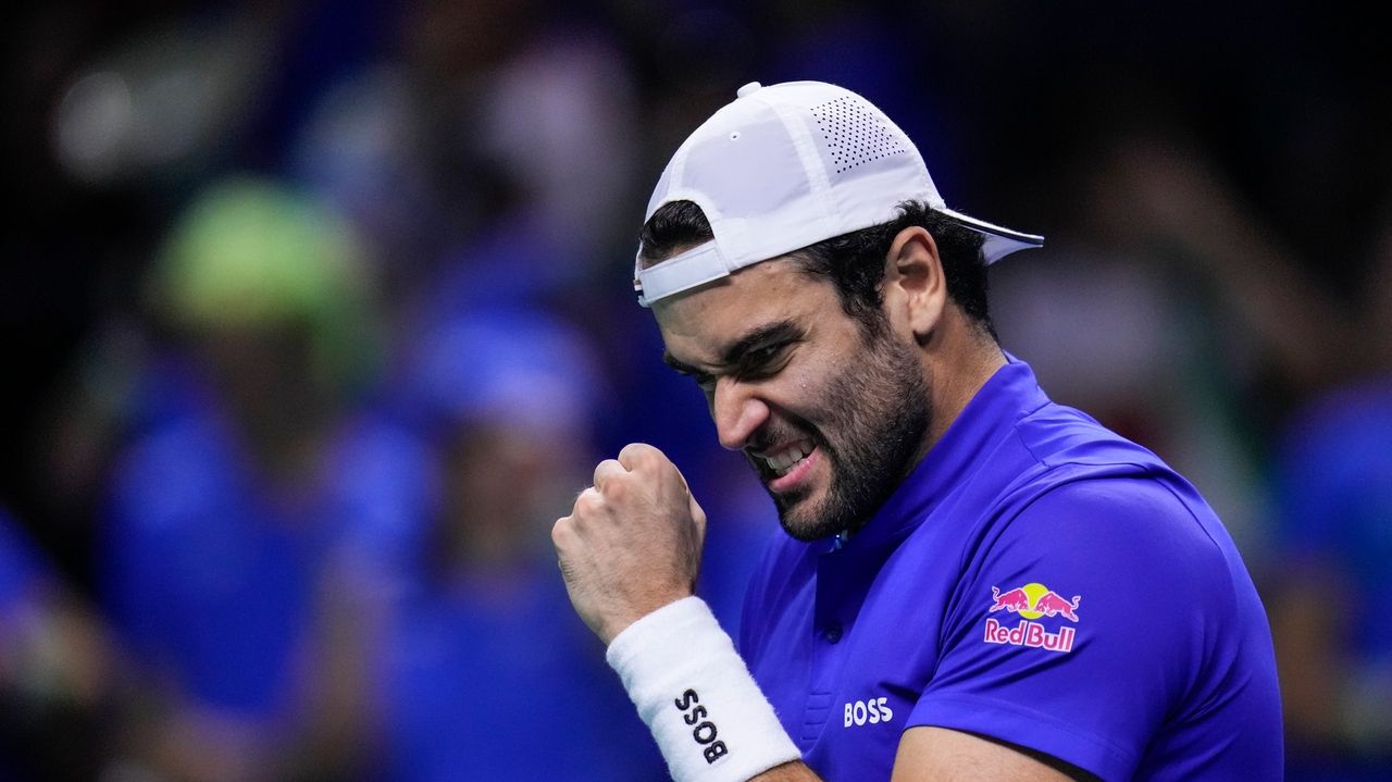 Matteo Berrettini Gives Italy A Lead Over The Netherlands In The Davis Cup Final Newsday