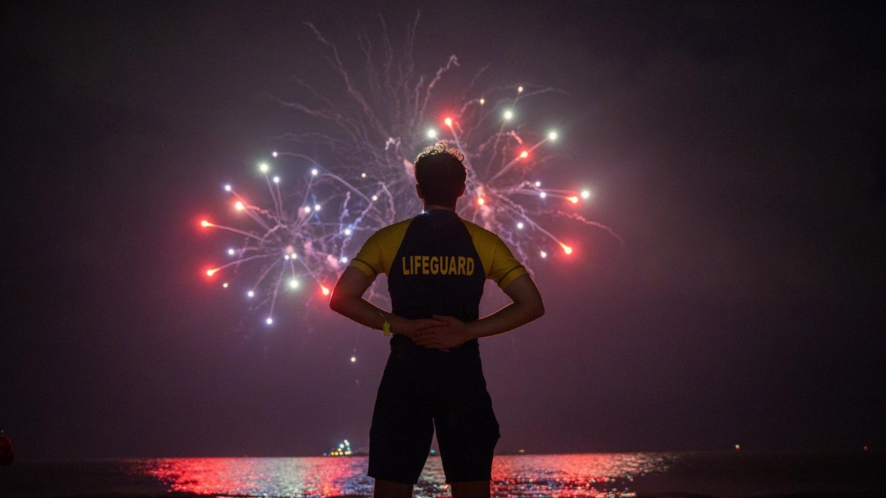 Long Islanders brave the heat, then storms, to celebrate America's 250th birthday