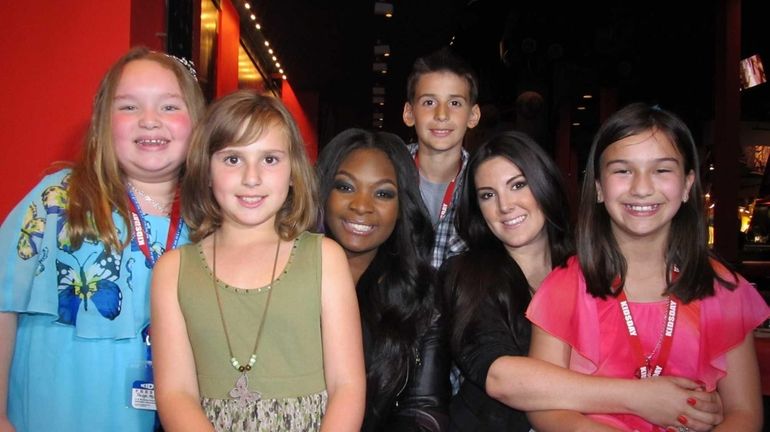 American Idol winner and runner up (l) Candice Glover and...