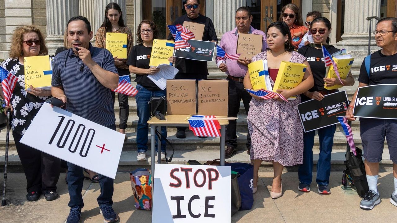 'We are not criminals': Activists mount pressure on Nassau and Suffolk lawmakers to get 'ICE out of Long Island'