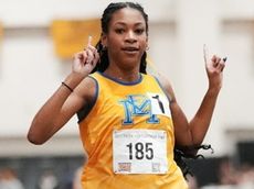 East Meadow's Zaria Hall among big winners at Nassau championships