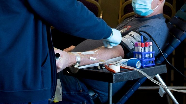 The New York Blood Center and Suffolk County will hold...