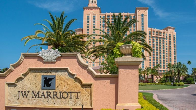 JW Marriott Orlando Grande Lakes in Orlando, Florida. Guests in...