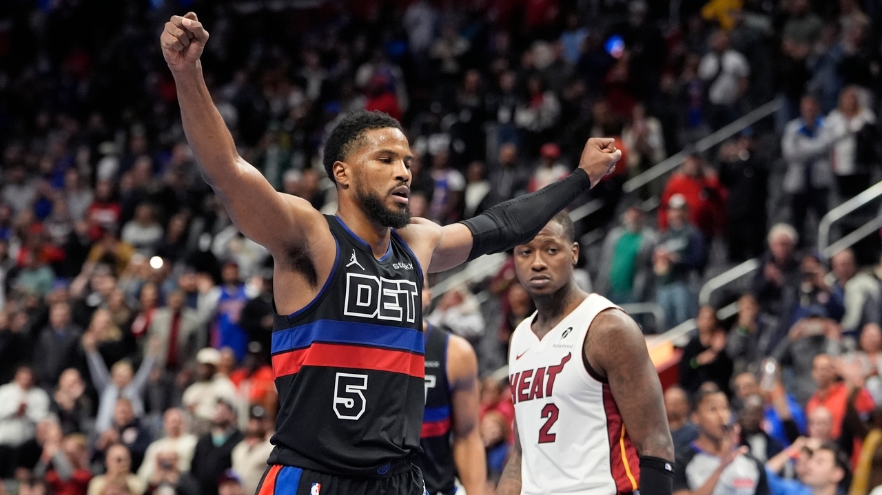 Pistons win first NBA Cup game after Heat call phantom timeout in
