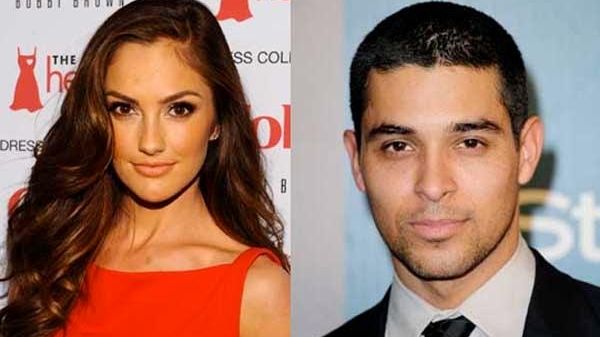 Minka Kelly and Wilmer Valderrama