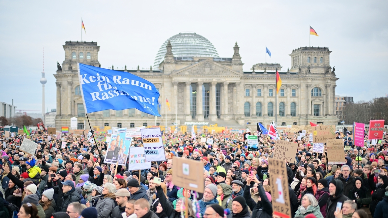 Protesters rally against German party leader who pushed migration ...